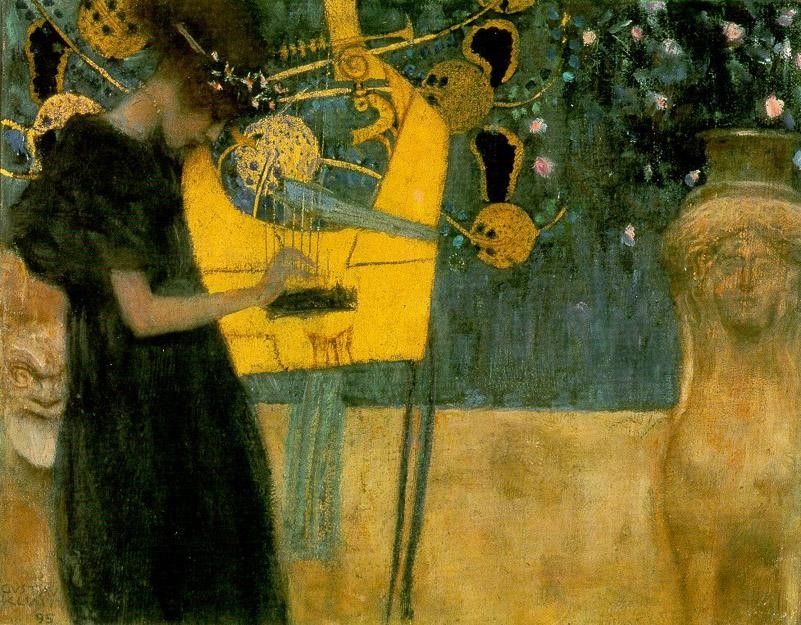 Gustav Klimt Music I 1895